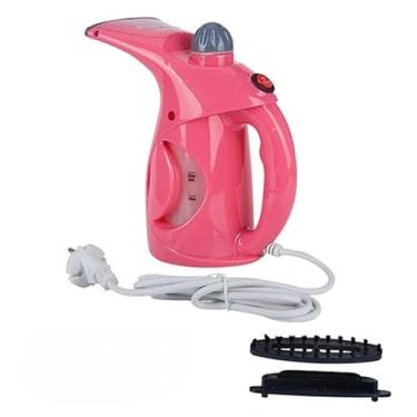 Imagem de Passadeira Vaporizador A Vapor De Roupas Tira Amasso Portátil 800w (Rosa)