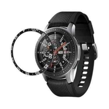Imagem de Capa Adesiva De Metal Para Samsung Galaxy Watch 4 6 Classic Gear S3 Fr