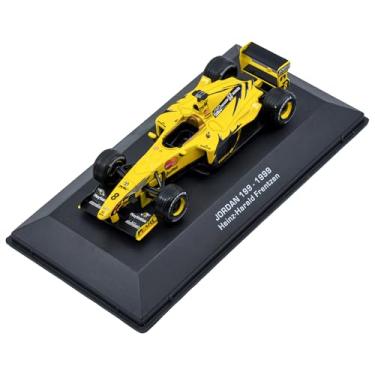 Imagem de 1:43 F1 Team Jordan 199-1999 Collection Formula 1 Race # Model Inspired by Heinz-Harald Frentzen Diecast Collectible Model​