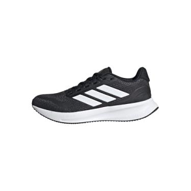 Imagem de adidas Sapatos rasos para meninos, sem futebol, 6 UA, Core Black Cloud White Core Black, 6 AU