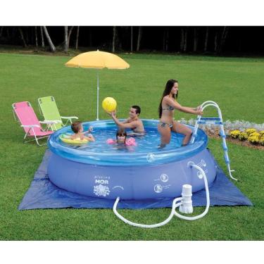 Imagem de Piscina Inflável Splash Fun 3m x 76cm 4600L MOR 1054