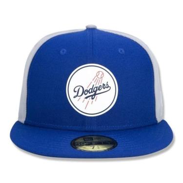 Imagem de BONÉ NEW ERA 5950 LOS ANGELES DODGERS CORE CLASSIC LOGO MBV22BON030 AZUL CINZA-Masculino
