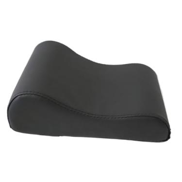 Imagem de KiBcsLic Almofada de Pilates para Cabeça e Pescoço, Impermeável, Ergonômica e com Maior Conforto, Ideal para Treinamento Academia em Casa, Preto