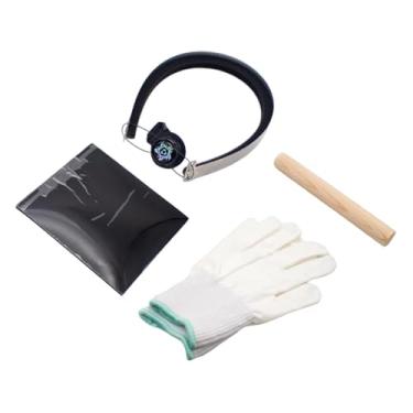 Imagem de IEUDNS Kit de corte para raquete de tênis de mesa com luvas, alto desempenho, compatível com todas as curvas de raquete, ferramenta para aparar a borda da