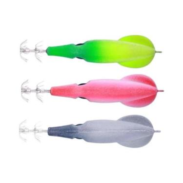 Imagem de Isca De Lula HENGJIA De 9cm 6g, Isca Simuladora De Camarão Para Pesca 