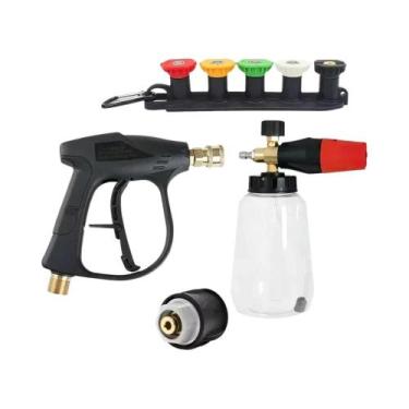 Imagem de Kit De Canhão De Espuma Para Lavadora De Alta Pressão Com Conector Ráp