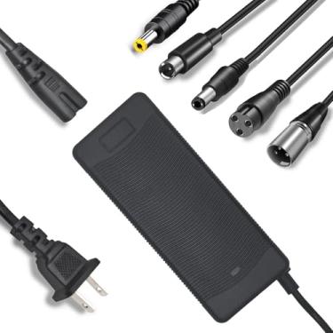 Imagem de Suptopone Carregador Ebike de 52 V com 5 plugues, carregador de scooter elétrico rápido de 58,8 V de substituição universal para baterias de lítio de 52 V