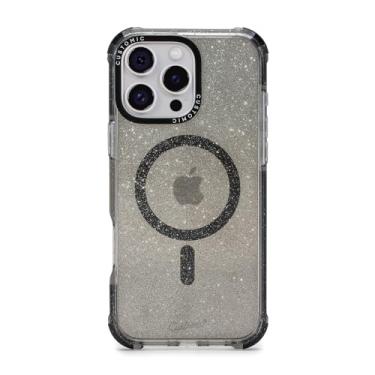 Imagem de Capa Customic Impactor SP4CE Glitter para iPhone 16 Pro Max 6.9 polegadas - Compatível com Mag-Safe, Proteção até 4 metros, Antichoque, Efeito Glitter Brilhante