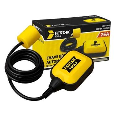 Imagem de Boia Elétrica Automática 25a Regulador Nível Caixa D'água - FERTAK