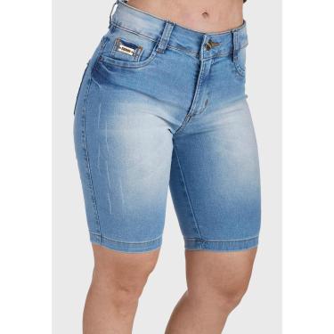 Imagem de Bermuda Jeans HNO Jeans Hot Pants Comfort Plus-Feminino