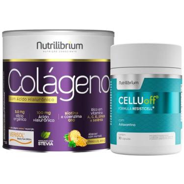 Imagem de Colágeno Verisol Ácido Hialurônico + Celluoff 30 Caps Nutrilibrium, Ab