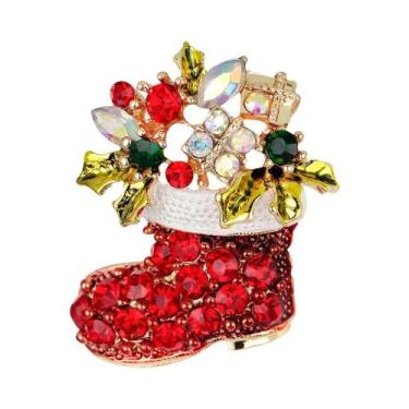 Imagem de Decoração De Guirlanda De Natal, Corsage Com 31 Estilos, Broche Versát