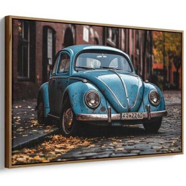 Imagem de Quadro Carro Clássico Nas Ruas Antigas - Mioquadros, 200x130 cm, Tabac