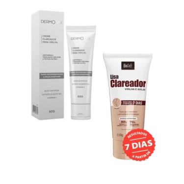 Imagem de 2 Clareador De Manchas Escuras Virilha Axila E Entre Pernas - Dermosex