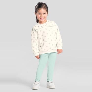 Imagem de Conjunto infantil menina de flores Mundi, 2, Natural