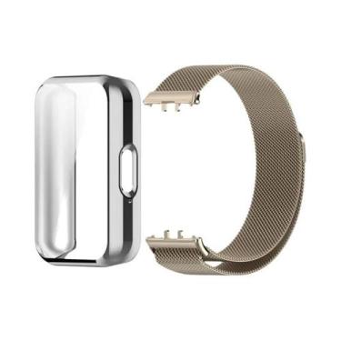 Imagem de Pulseira De Metal Milanese Loop Em Aço Inoxidável Para Samsung Galaxy 