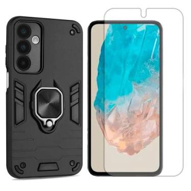Imagem de Capa Case Anel Para Samsung Galaxy M35 + Pelicula Hidrogel - GR Global