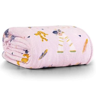 Imagem de Manta Infantil Solteiro Nuny Microfibra Flanel 1 Peça - Casa Modelo En