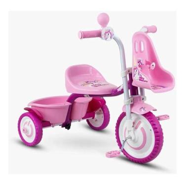 Imagem de Triciclo Infantil Nathor Motoca You 3 Girl 3 Unicórnio