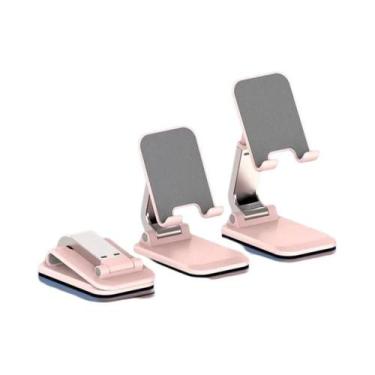 Imagem de Suporte De Telefone De Mesa Portátil E Dobrável Em ABS Para iPad, iPho