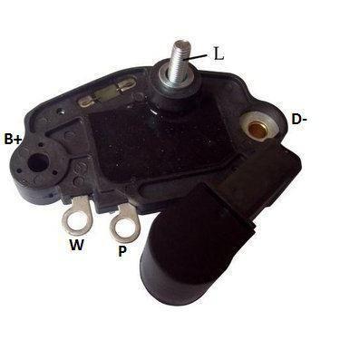 Imagem de Regulador De Voltagem Ikro Cod.ref. Valeo 593396 2541996c 2541996b Vit