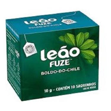 Imagem de Chá De Boldo Com 10 Saquinhos -Kit 2 Caixas - Leão
