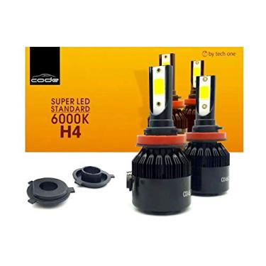 Imagem de Lampada Super Led H4 6000k Code Tech One