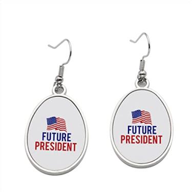 Imagem de Brinco Future President – Brincos pendentes para meninas – Presente de festa de aniversário dos namorados