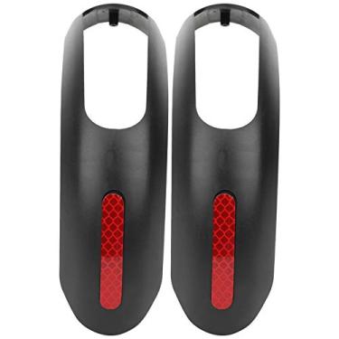 Imagem de Asixxsix Para-lamas traseiro, protetor de pneu de scooter, plástico de alta densidade para scooter, adulto scooter elétrico ao ar livre