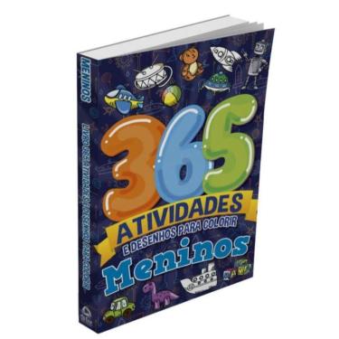 Imagem de 365 Atividades E Desenhos Para Colorir - Meninos