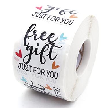 Imagem de Littlefa Adesivos de presente de 3,8 cm, adesivos de agradecimento, adesivos de padarias, adesivos artesanais, adesivos de pequenas empresas, adesivos de envelopes, embalagem de sacos de presente 500