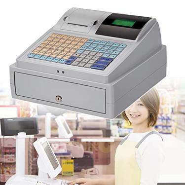 Imagem de Caixa Registradora Eletrônica,Caixa registradora 81 Teclas Com Gaveta,Estatísticas De Recarga/Vendas De Membros,Com 2 Rolos De Papel Térmico De 58 MM,TypeA