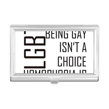 Imagem de LGBT Carteira de bolso com estampa de bandeira de arco-íris ou não