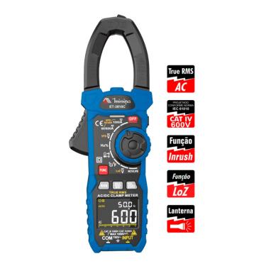 Imagem de Alicate Amperímetro Digital ET-3810C – Minipa