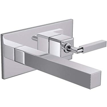 Imagem de Torneira de Parede com Chapa para Lavatório Quadratta, Deca 1179.C83, Cromado