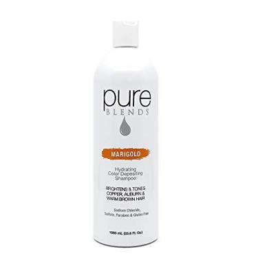 Imagem de Shampoo Hidratante Depositador De Cor Pure Blends Calêndula