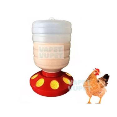 Imagem de Comedouro 8 Furos Aves 1,5kg Frango Galinha
