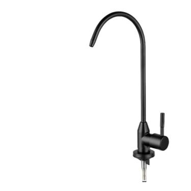 Imagem de Torneira de cozinha de 1/4 ", torneira purificadora de água de aço inoxidável, pia de água fria única, torneira com filtro, a11226b