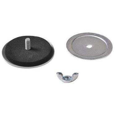 Imagem de Vedação Knockout, vedações de furo hermético, 3/10.2 cm, aço, cinza pintado (1)