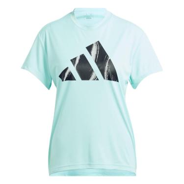 Imagem de Camiseta Run It Brand Love Adidas-Feminino
