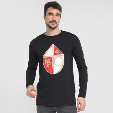 Imagem de Camiseta Nike NFL San Francisco 49ers Fashion Manga Longa Masculina-Masculino