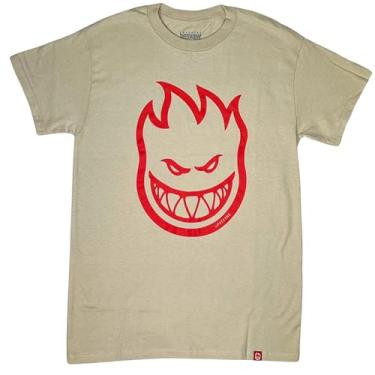Imagem de Spitfire Camiseta de manga curta Bighead, Areia/vermelha, P