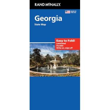 Imagem de Rand McNally Easy to Fold: Georgia State Laminated Map