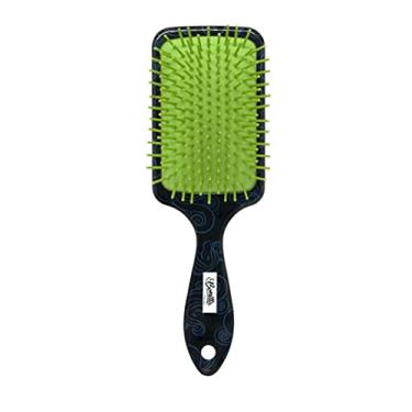 Imagem de Escova Raquete Coleção Trend Verde, 750BT, Bonitta, Preto E Verde, 1 Unidade.