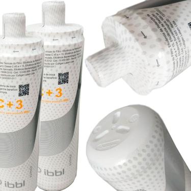 Imagem de Kit 2 Filtro Refil Ibbl Natural C+3 Purificador Agua Due