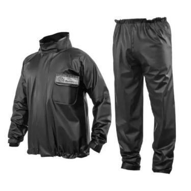 Imagem de Capa Chuva Brascamp Moto Race Conjunto Motoqueiro Pvc Tamanho M