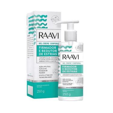 Imagem de Gel Creme Corporal Firmador e Redutor de Estrias 250g Raavi