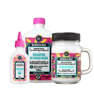 Imagem de Lola Bemdita Ghee Hidratação Sh 250ml + Masc 350ml + Óleo 50ml - Lola 