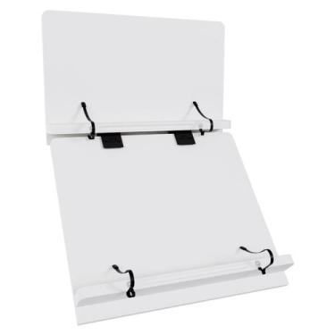Imagem de Suporte Para Livro Duplo Resistente Ergonômico - Cores - Marca Fácil, 