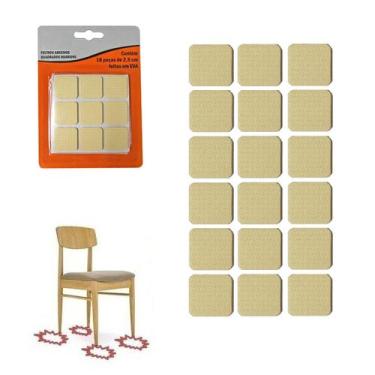 Imagem de Protetor Adesivo Em EVA Para Móveis Pé Cadeira 180 Peças - Best